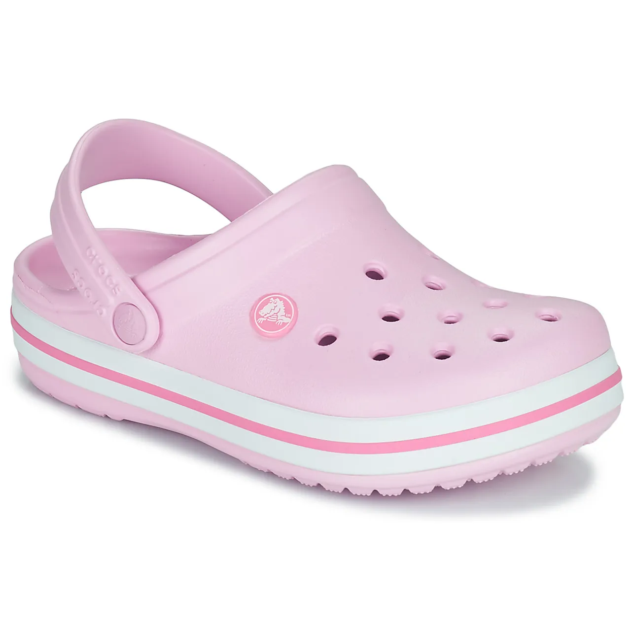 Crocs  CROCBAND CLOG K  girls's Children's Clogs (Shoes) in Pink