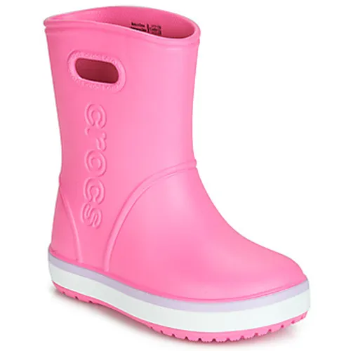 Crocs  CROCBAND RAIN BOOT K  girls's Children's Wellington Boots in Pink