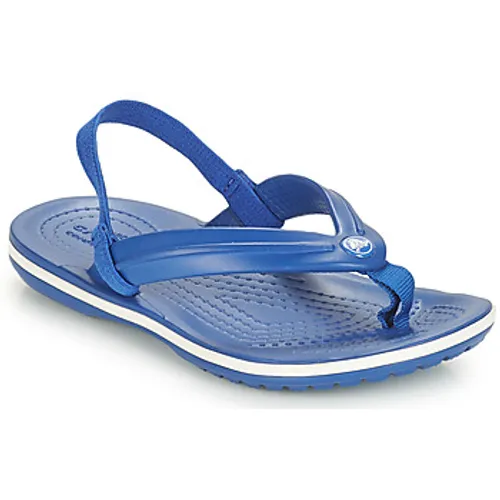 Crocs  CROCBAND STRAP FLIP K  boys's Children's Sandals in Blue