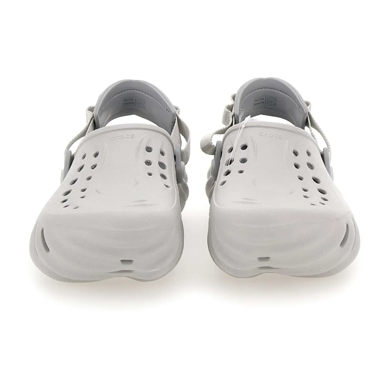 Crocs , Crocs Sandals Grey ,Gray male, Sizes: