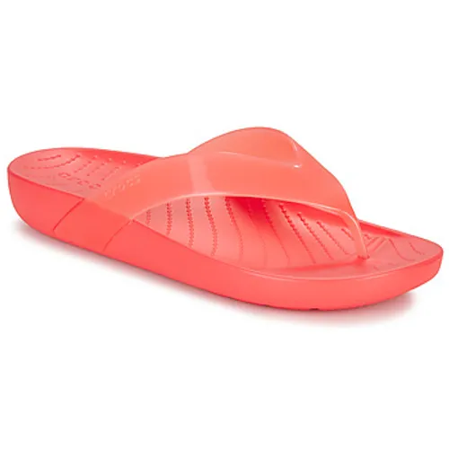 Crocs  Crocs Splash Glossy Flip  women's Flip flops / Sandals (Shoes) in Red