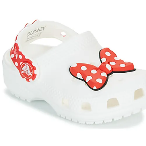 Crocs  Disney Minnie Mouse Cls Clg T  girls's Children's Clogs (Shoes) in White