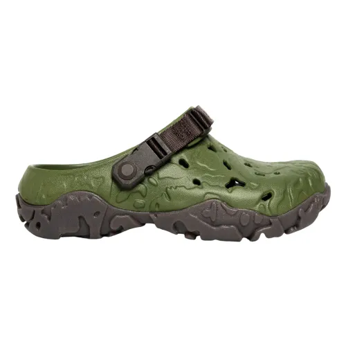Crocs , Echo Marbled Clog Sandal ,Green male, Sizes: