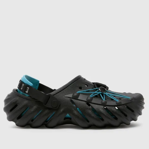 Crocs Echo Reflective Laces Sandals in Black