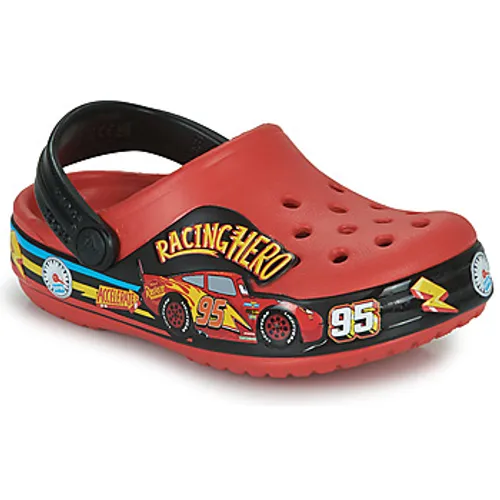 Crocs  FL Cars Lights Band Clog T  boys's Children's Clogs (Shoes) in Red