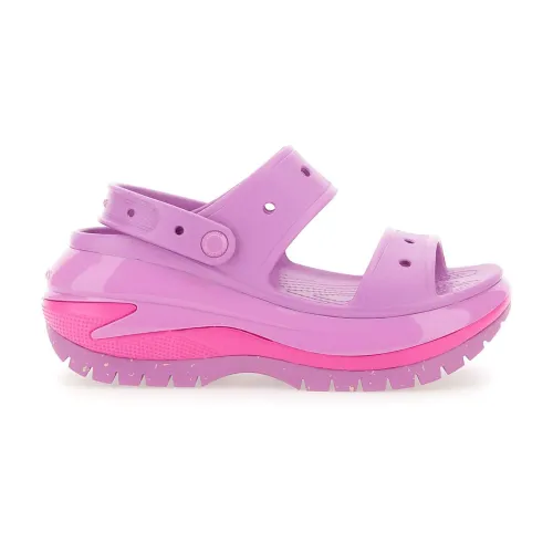 Crocs , Fuchsia Sandals ,Pink female, Sizes: