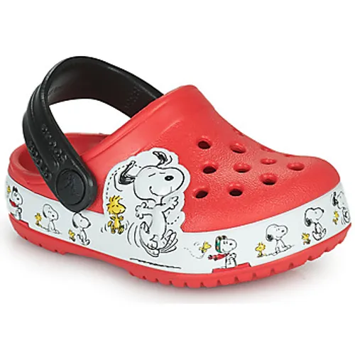 Crocs  FUNLAB SNOOPY WOODSTOCK CLOG T  boys's Children's Clogs (Shoes) in Red