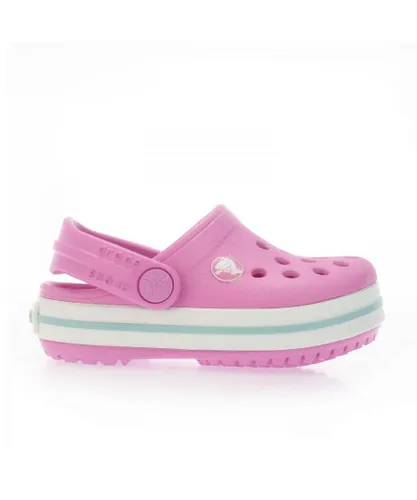 Crocs Girls Girl's Kids Crocband Clogs in Pink