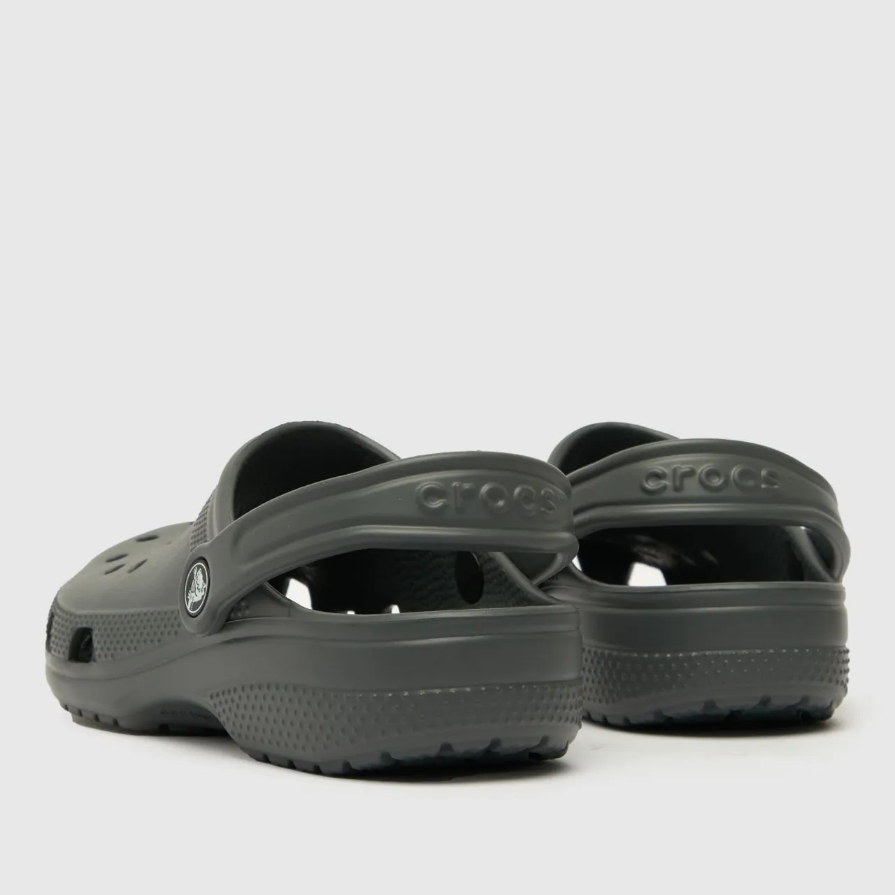 Crocs Grey Classic Clog Youth Sandals