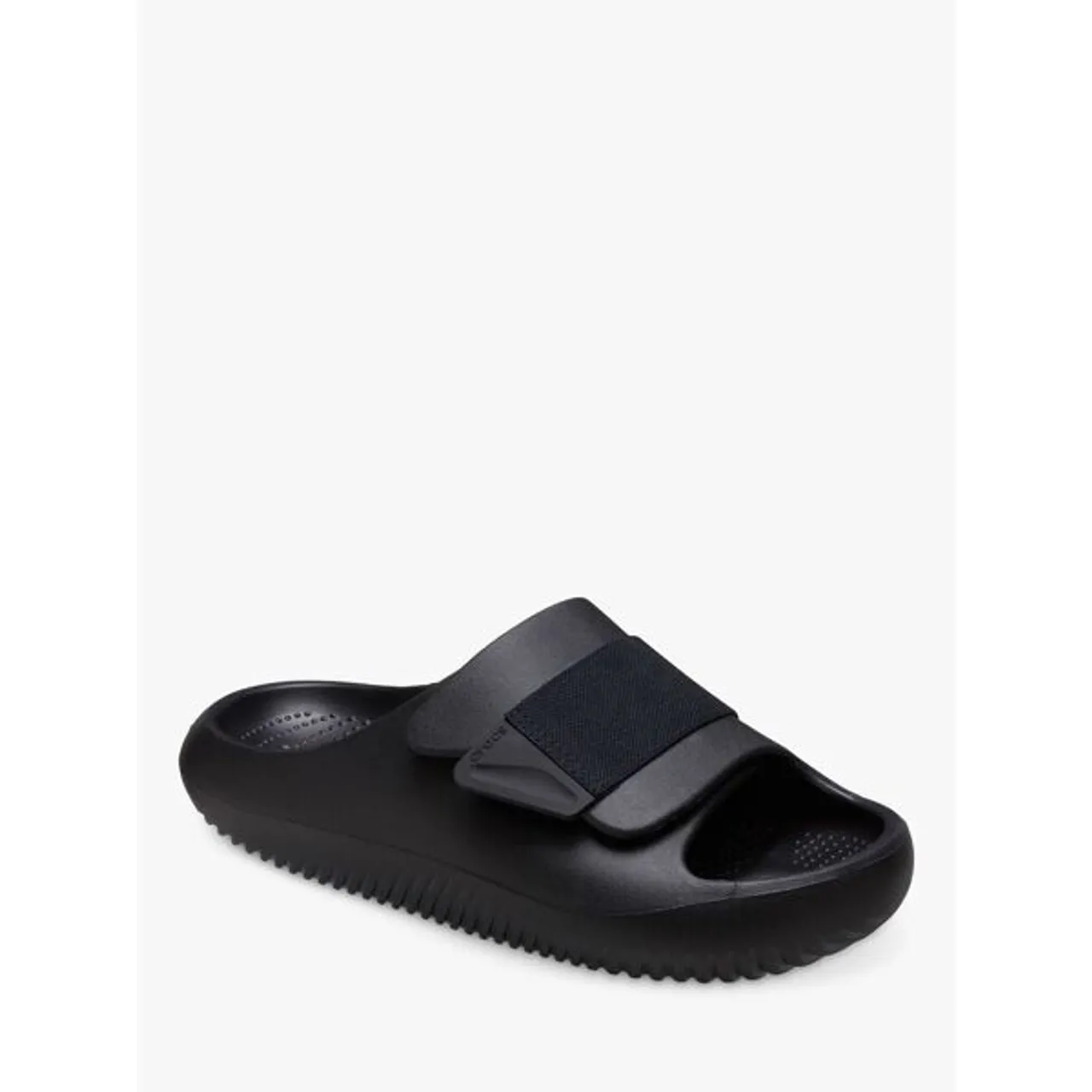 Crocs Mellow Luxe Sliders - Black - Male
