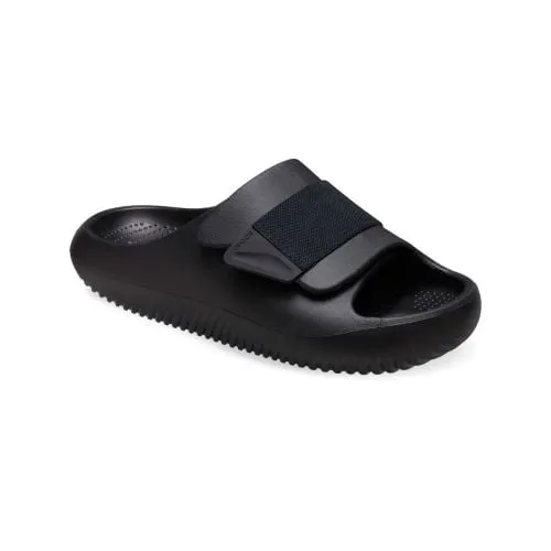 Crocs Mens Black Mellow Luxe Recovery Slide