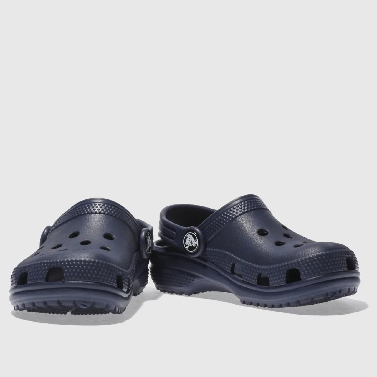 Crocs Navy Classic Clog Junior Sandals