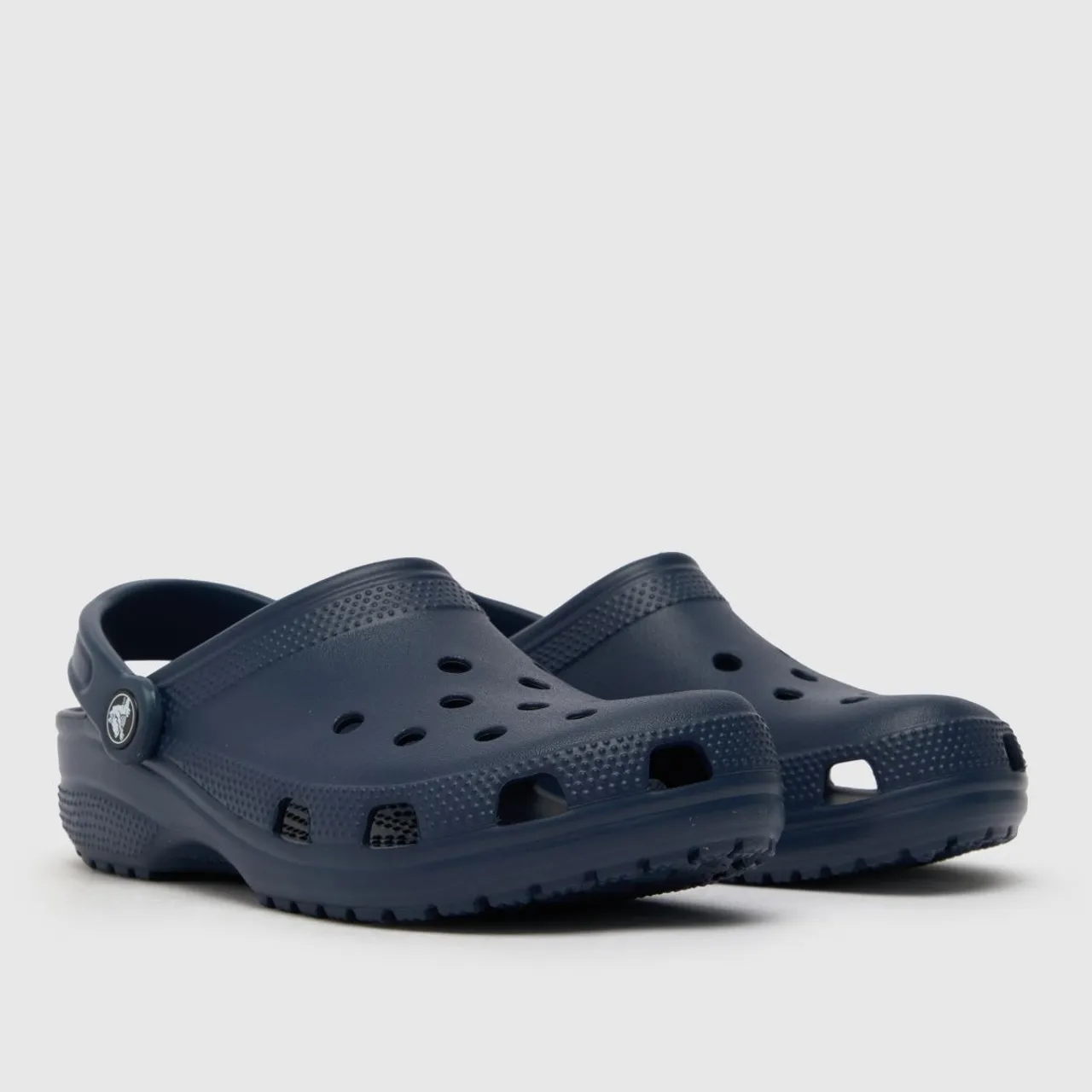 Crocs Navy Classic Clog Youth Sandals