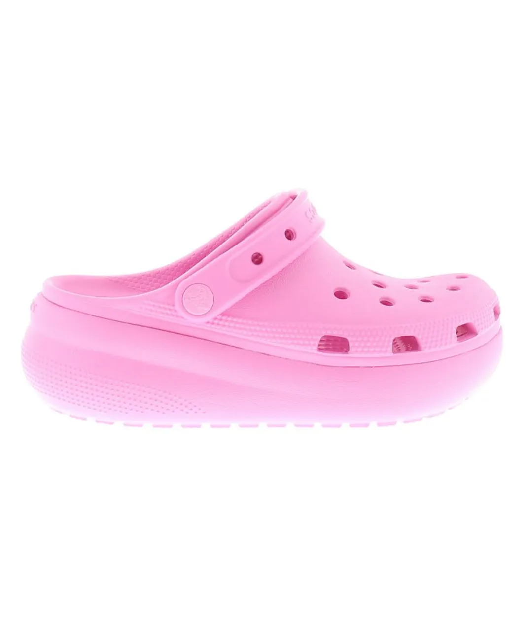 Crocs Older Girls Sandals Wedge Clogs Cutie Crush Clog Slip On pink