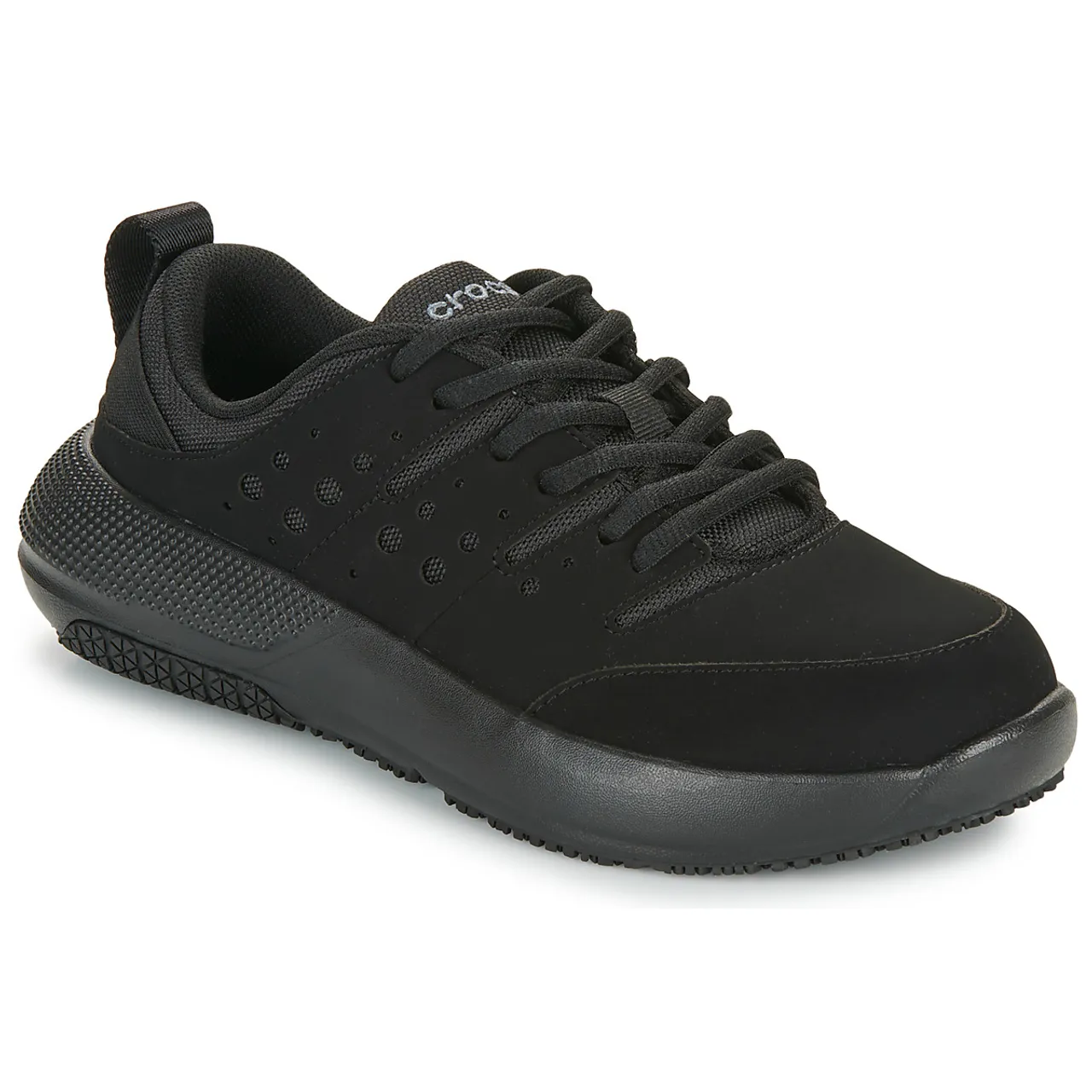 Crocs  On The Clock Work Sneaker W  women's Shoes (Trainers) in Black