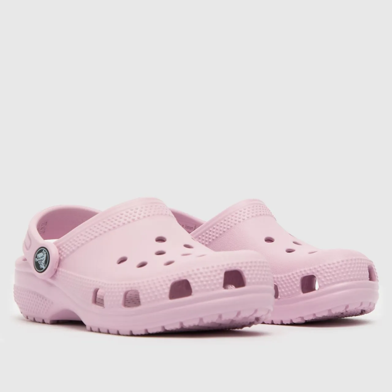 Crocs Pale Pink Classic Clog Girls Junior Sandals