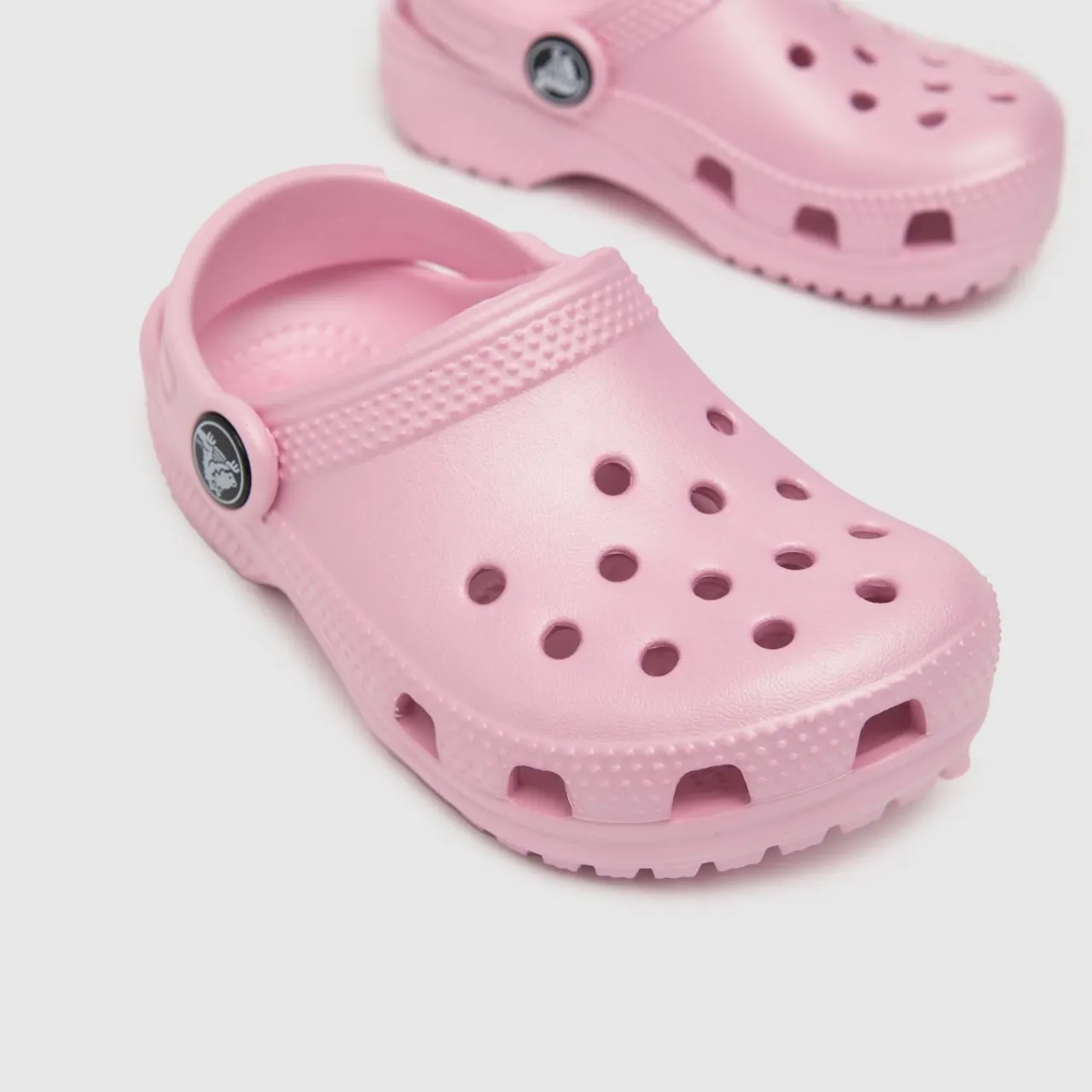 Crocs Pale Pink Classic Clog Girls Toddler Sandals