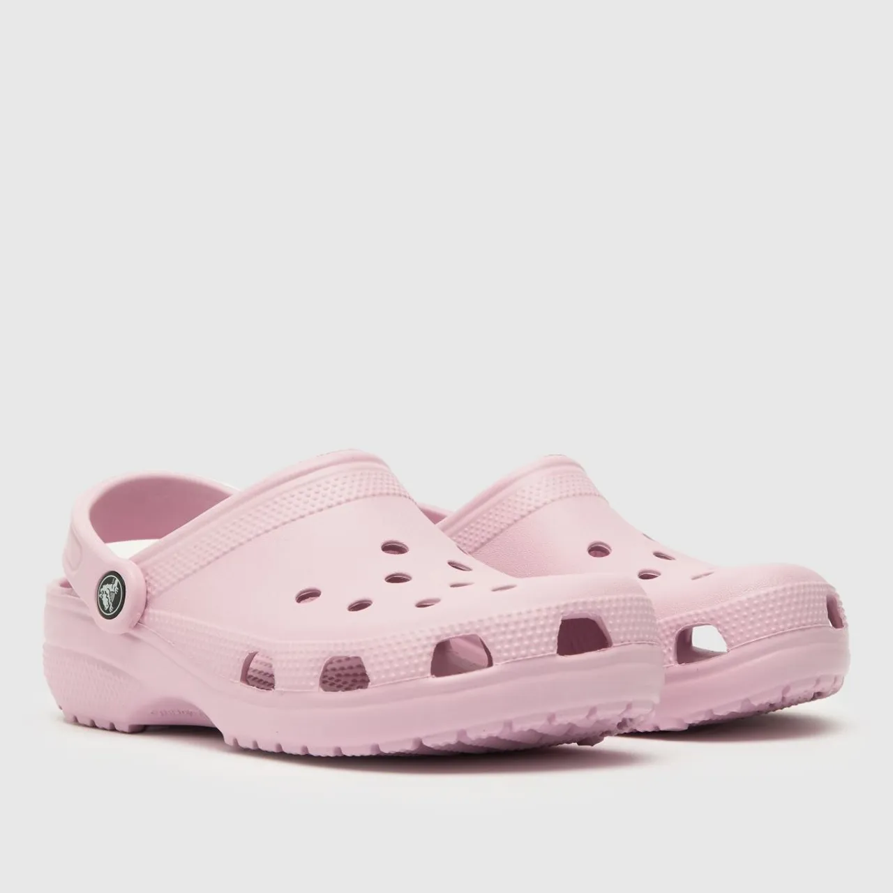 Crocs Pale Pink Classic Clog Girls Youth Sandals