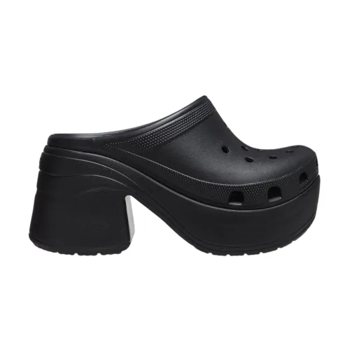 Crocs , Siren Slip-On Shoes ,Black female, Sizes:
