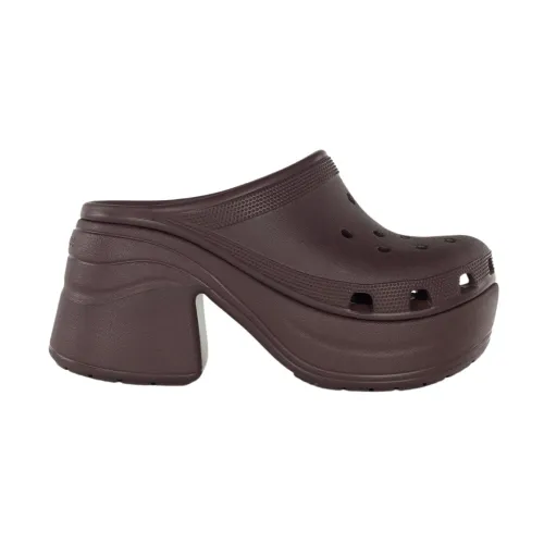 Crocs , Siren Slip-On Shoes ,Brown female, Sizes: