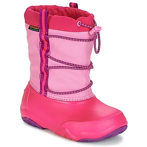 Crocs  Swiftwater waterproof boot  girls's Children's Snow boots in Pink