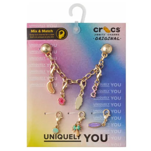 Crocs  Tropical Removable Charm Chain  women's Aftercare kit in Multicolour