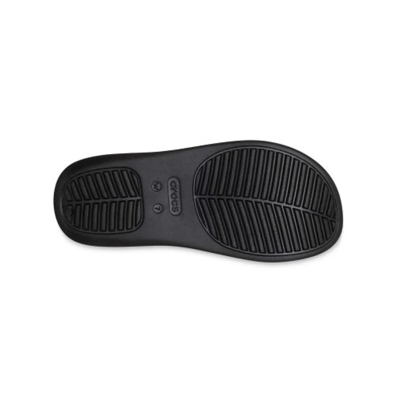 Crocs Womens Black Getaway Platform Flip Flop