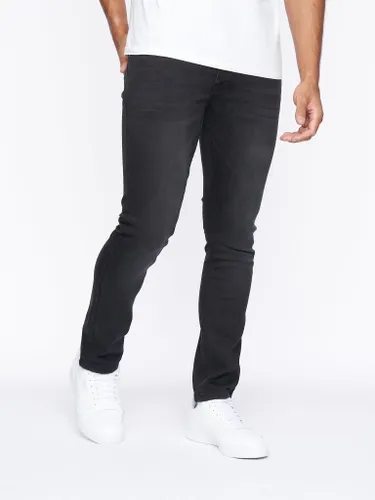 Crosshatch - Buraca Slim Fit Denim Jeans Black Wash - W32 L30 / Black Wash