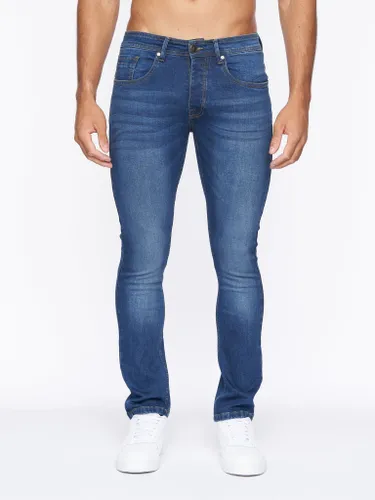 Crosshatch - Buraca Slim Fit Denim Jeans Stone Wash - W36 L32 / Stone Wash
