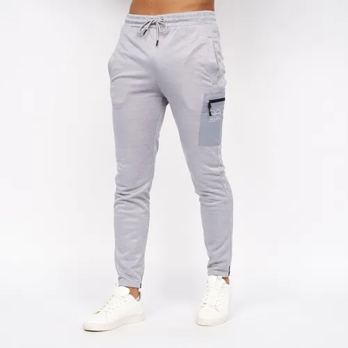 Crosshatch Mens Catmoore Trackpants - M / Grey