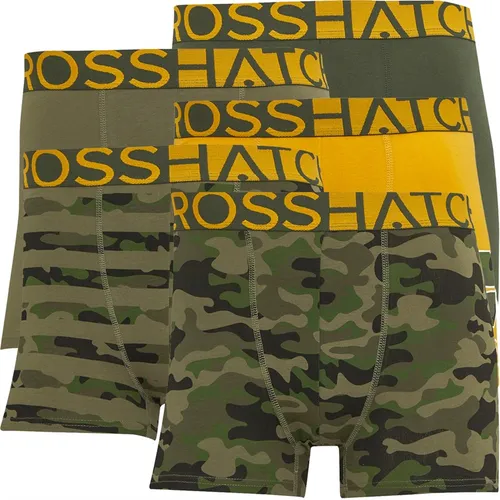 Crosshatch Mens Endocamo Five Pack Boxers Camo Pack