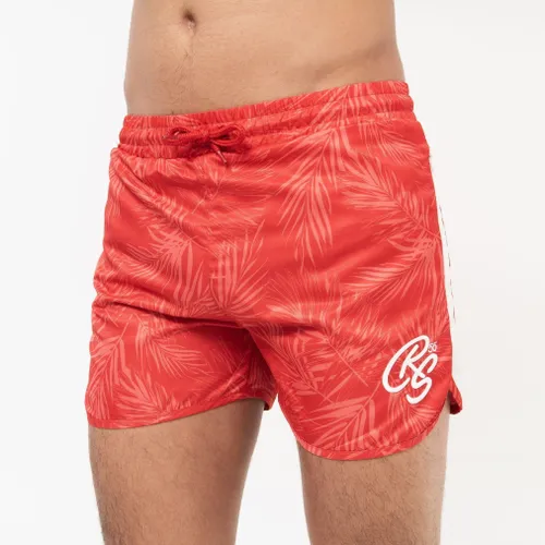 Crosshatch Mens Salsola Shorts - XL / Red