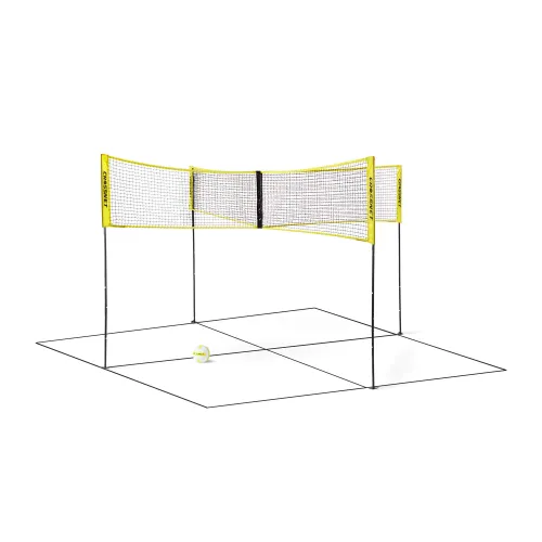 CROSSNET Four Square Volleyball Net and Game Set -