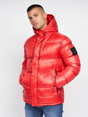 Crosswell High Shine Jacket Red - M / Red