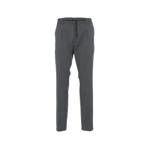Cruna , Grey Trousers for Men ,Gray male, Sizes: