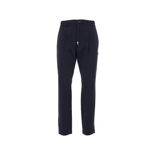 Cruna , Men Clothing Trousers Blue Ss23 ,Blue male, Sizes: