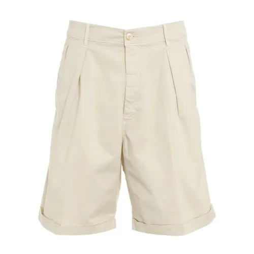 Cruna , Mens Clothing Shorts Beige Ss24 ,Beige male, Sizes: