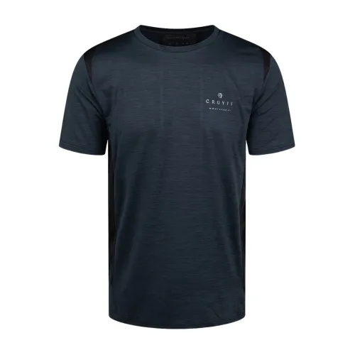Cruyff , Montserrat Elysium T-Shirt Black ,Black male, Sizes:
