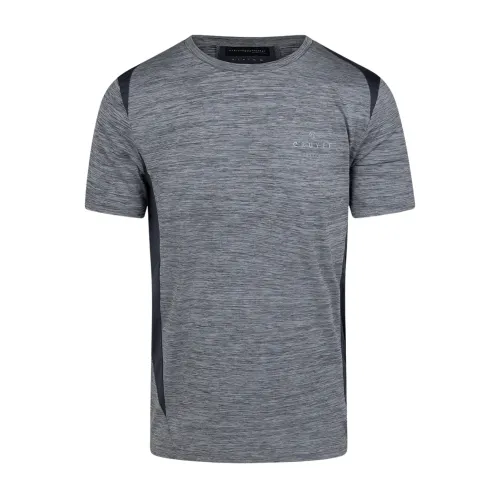 Cruyff , Montserrat Elysium T-Shirt for Men ,Gray male, Sizes: