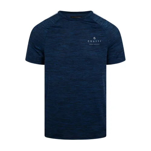 Cruyff , Montserrat Neve Space T-Shirt ,Blue male, Sizes: