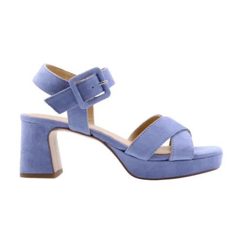Ctwlk. , High Heel Sandals ,Blue female, Sizes: