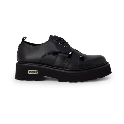 Cult , Laced Shoes ,Black female, Sizes: