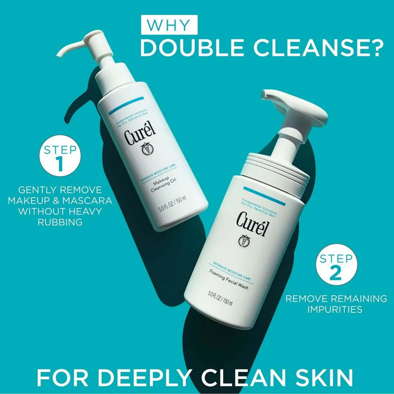 Curél Makeup Cleansing Oil for Dry, Sensitive Skin 150ml