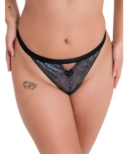 Curvy Kate Womens CK049200 Stand Out Thong - Black