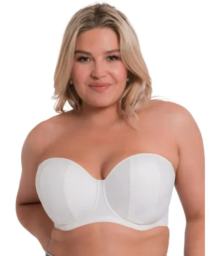 Curvy Kate Womens CK2601 Luxe-Updated Strapless Bra - Ivory