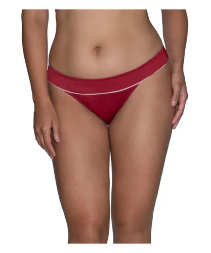 Curvy Kate Womens CS010500 Poolside Bikini Brief - Red