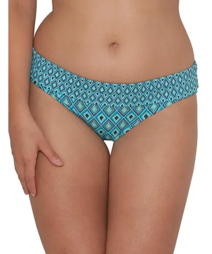 Curvy Kate Womens CS3425 Revive Fold-Over Bikini Brief - Blue