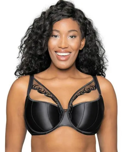 Curvy Kate Womens ST006105 Scantilly By Rapture Half Cup Bra - Black