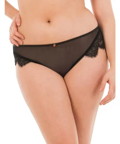 Curvy Kate Womens ST3902 Scantilly by Intoxicate Thong - Black