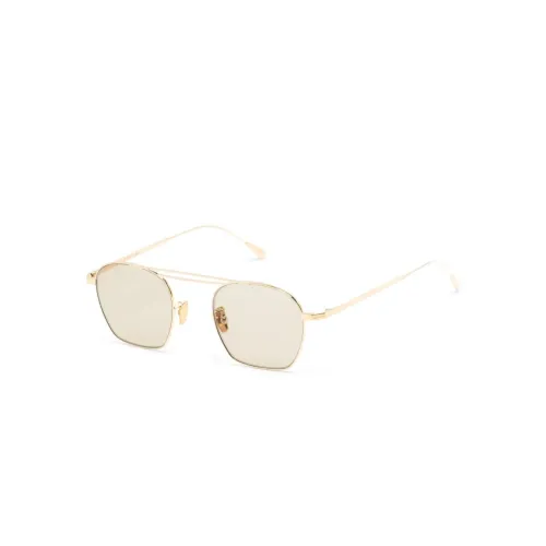 Cutler And Gross , Ausn0004 03 Sunglasses ,Yellow female, Sizes: